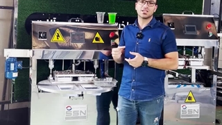 دستگاه سیل وکیوم ظروف یکبار مصرف