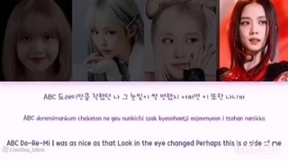 لیریک کاور بلک پینک از اهنگ flower جیسو(هوش مصنوعی)