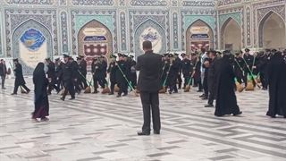 مناجات خوانی خادمین