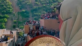 مراسم زیبا  و خیره کننده در روستاهای پلکانی و شگفت انگیز کردستان