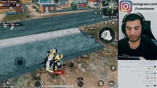 شاهکار عمو مجید در لایو استریم پابجی موبایل امروز + نوازش پسر عروسکباز آپارات