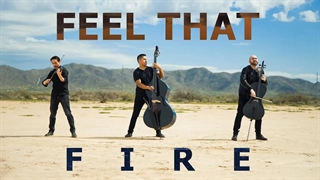 اجرای گروهی ویلون سل آهنگ Feel That Fire