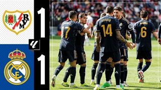 خلاصه بازی رایووایکانو ۱ – رئال‌مادرید ۱
