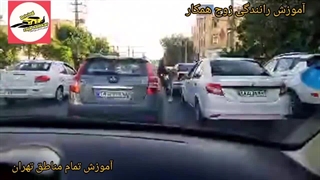 نکات کنترل ماشین در ترافیک در صورت عدم دسترسی به مربی برای هنرجوی مبتدی