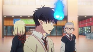 انیمه جن‌گیر آبی: حماسه‌ی «شیمانه ایلومیناتی» Ao no Exorcist: Shimane Illuminati-hen فصل 3 قسمت 7