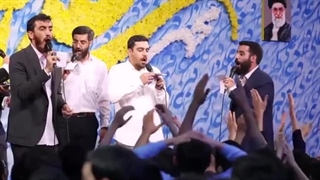 با حضور جمعی از مداحان - جشن میلاد حضرت علی اکبر(ع) سال 1401 - روز جوان