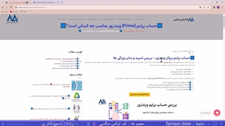 معرفی حساب پرایم ویندزور - بررسی اسپرد حساب پرایم ویندزور | ویدئو شماره 151