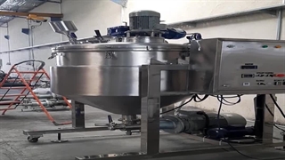 خط تولید دستگاه میکسر هموژنایزر تحت خلاء