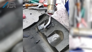 جوشکاری پلاستیک در موتور رنو