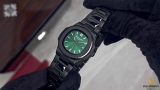 ساعت زنانه پتک فیلیپ Patek Philippe Nautilus Black-Gr1