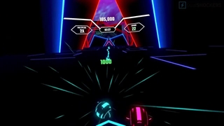 گیم پلی بازی Synth Riders Remastered VR