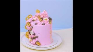 آموزش تزیین کیک سری 132