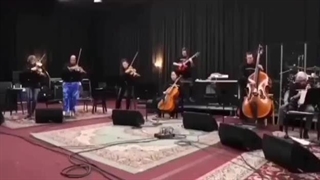 کمانچه نوازی بدون آرشه از اعجوبگی های استاد کلهر
