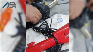 جوشکاری پلاستیک دسته جارو برقی