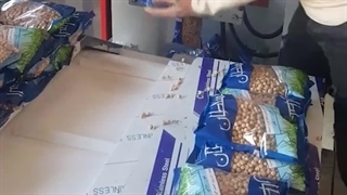 دستگاه پرکن دانه ای | کیسه پرکن توزین | بسته بندی حبوبات