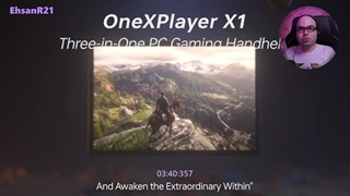 کنسول دستی جدید شرکت چینی OneXPlayer مدل x1