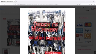 Design of machinery 6th edition Robert l. Norton solutions manual pdf