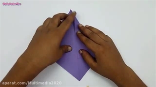 آموزش ساخت اوریگامی ساده