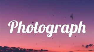 آهنگ Photograph عکس از Ed Sheeran اد شیران همراه متن