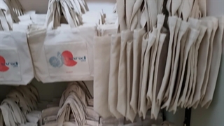 ساک و کیسه پارچه ای تبلیغاتی چاپگ