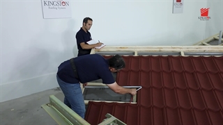 سقف شیبدار و نحوه نصب آن