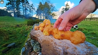 طرز تهیه چوروس در طبیعت