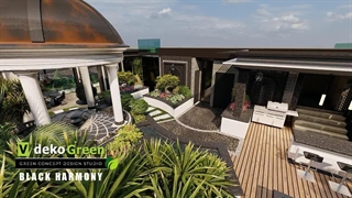 روف گاردن (بام سبز) Black Harmony - ویدکو گرین - Vdeko