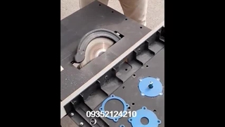میز اره دیسکی و اورفرز با امکان فارسی بری و تنظیم عمق برش
