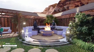 پروژه روف گاردن Green Smile