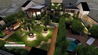 پروژه روف گاردن Palazzo