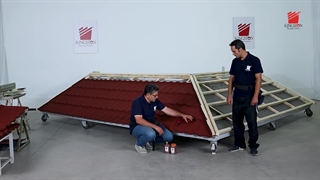 سقف شیبدار یک طرفه