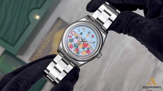 ساعت رولکس اویستر پرپچوال Rolex Oyster Perpetual Turquoise 01