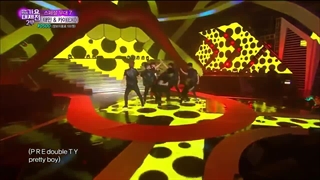 اجرای آهنگ pretty boy از تمین به همراه kai ضو exo