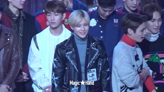 فن کم از تمین عضو شاینی در mbc gayo daejejun