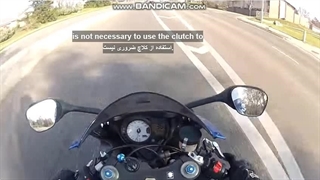 آموزش رانندگی با موتور بی کلاج