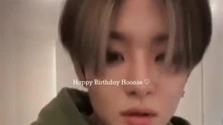 Happy ouri cute boy jihoon birthday <333