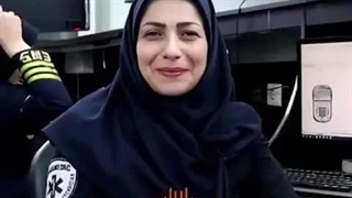 تشکر و قدردانی رهبر انقلاب از کارشناس اورژانس بابل خانم معصومه مهرآور مامای اورژانس