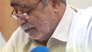 دست راست تیگ انت که دلون پاکن یک مصرع از عابد آسکانی