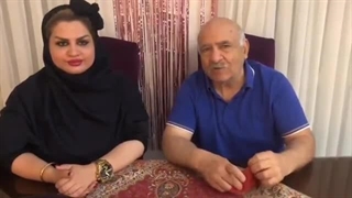 شیرین کاری و شوخی بامزه دایی عباس با خاله رزیتا