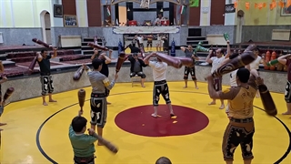 زورخانه سنتی علی بن ابیطالب (ع) آذرشهر / اسفند 1402 ( 10 )