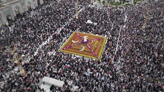 لحظه های دیدنی سال تحویل در حرم امام رضا علیه السلام