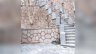 اجرای سنگ لاشه فروش سنگ آقای رشیدی