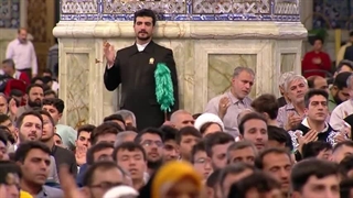 نوحه هم گرفتار حسینم؛ هم گرفتار حسن - حاج محمود کریمی - حرم امام رضا(ع)