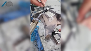 جوشکاری پلاستیک پایه سپر BMW