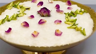 شیر برنج با برنج فسفری