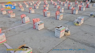 آغاز توزیع هزار بسته معیشتی بین نیازمندان زرآباد