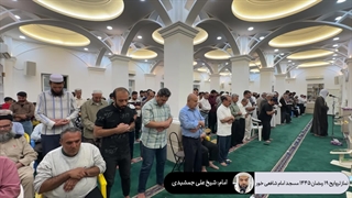 نماز تروایح 19 رمضان 1445 مسجد امام شافعی خور به امامت شیخ علی جمشیدی