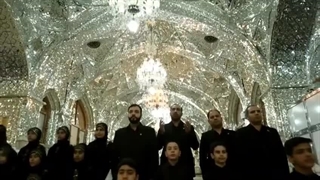 نماهنگ مناجات باخدا کاری از گروه همخوانی ندای حق و بسیج ناحیه شهر ری