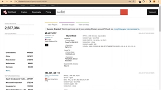آشنایی با وبسایت (موتور جستجوی) shodan. بخش سوم