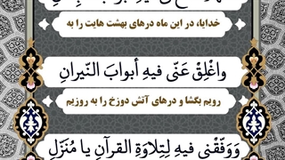 Daily Prayers During Ramadan Day (20) | دعای مخصوص ماه رمضان روز (20)